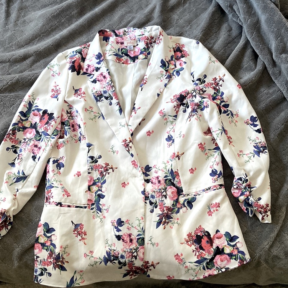 Flower blazer